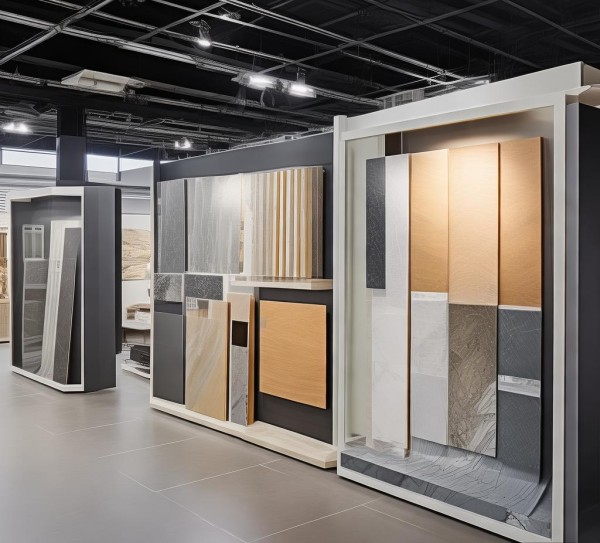 建材产品展厅图片解析，品牌故事与市场定位